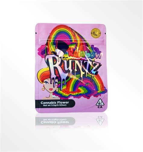 Runtz Rainbow Mylar Bag Shop Online - Rare Terpenes