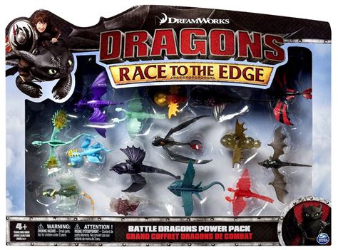 How to Train Your Dragon Race to the Edge Battle Dragons Power Pack ...