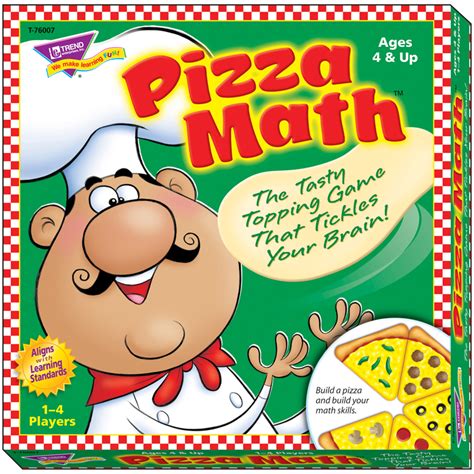 (2 EA) LEARNING GAMES PIZZA MATH - Walmart.com