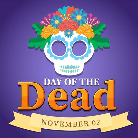 Premium Vector | Day of the dead banner design