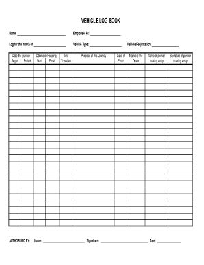 Vehicle Log Book Template For MS EXCEL And Calc Document, 44% OFF