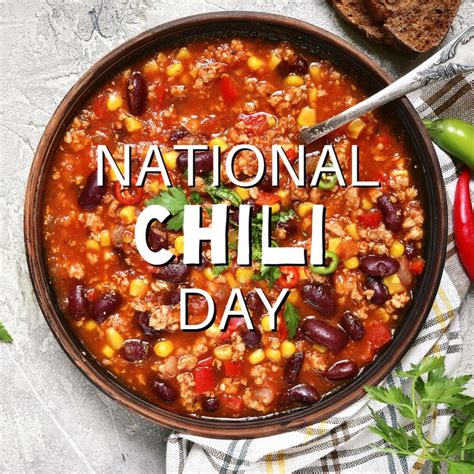 National Chili Day: All American Chili | National chili day, Recipes ...