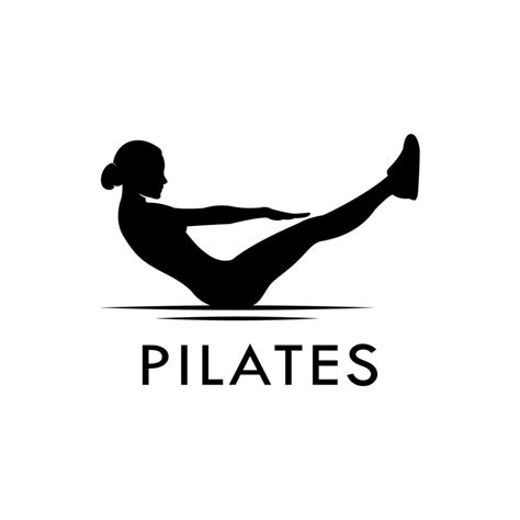 pilates logo vector 9514788 Vector Art at Vecteezy