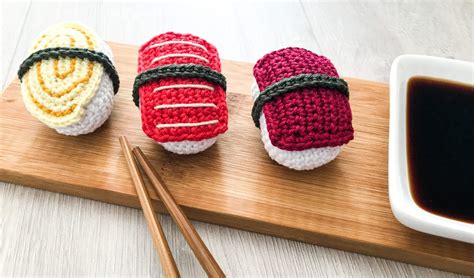 Sushi Crochet Pattern – Nerd With Yarn