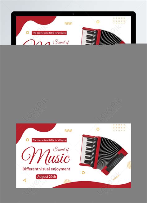 Music festival simple geometric banner template image_picture free download 466639195_lovepik.com