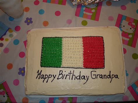 Grandpa's Italian Flag Cake | @joefoodie | Flickr