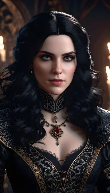 Premium AI Image | Yennefer of Vengerberg