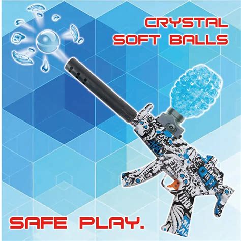 Shooting Game Outdoor Toy Mp5 Weapons Electronic Water Auto Gel Balls Splat Beads Paintball ...