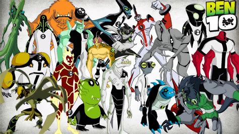 Ben 10 Original Series All Aliens!(2006) - YouTube