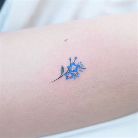 jinxtips: Forget Me Not Flowers Tattoo Meaning - 30 Pretty Forget Me ...