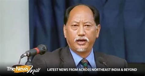 Nagaland CM emphasises on need for early Naga settlement