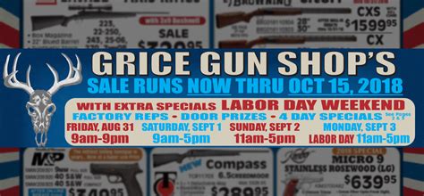 Grice Gun Shop - Pennsylvania's Largest Gun Shop