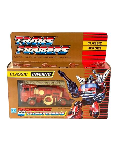 Transformers Inferno Autobot G1 - Retrogos.com