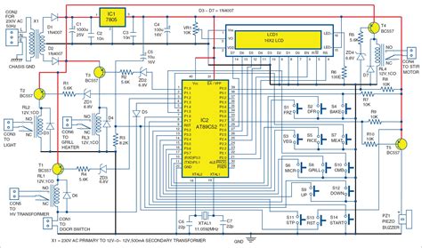 Microwave Oven Control Board | Full Electronics Project