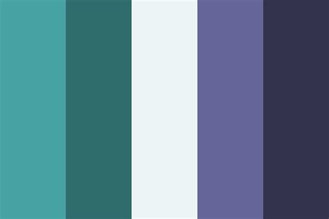 Journeys Purple Teal Color Palette