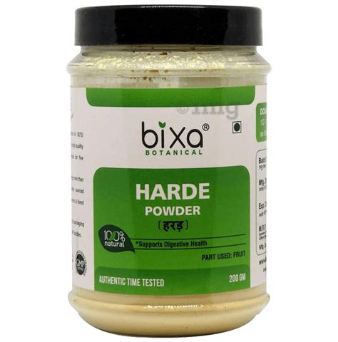 Bixa Botanical Harde Powder: Buy jar of 200 gm Powder at best price in ...