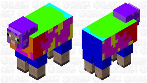 Party mode jeb_ sheep Minecraft Mob Skin