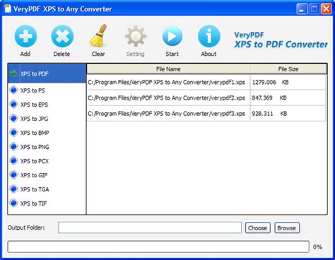 VeryPDF XPS to PDF Converter - Convert XPS to PDF