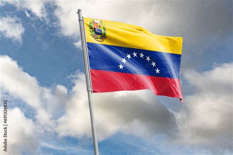 Flag of Venezuela The current eight-star flag of Venezuela was ...