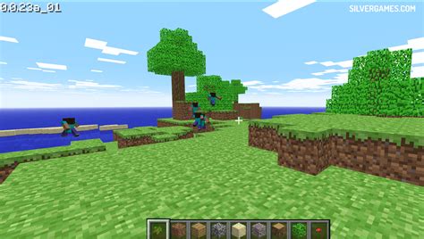 Minecraft Classic - 在 SilverGames 上在线玩 Minecraft Classic