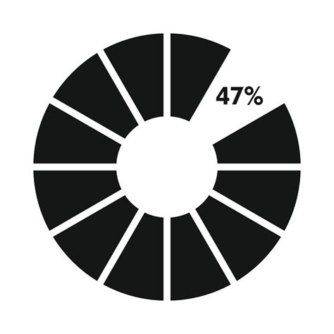 Circle loading icon, simple style 14074592 Vector Art at Vecteezy