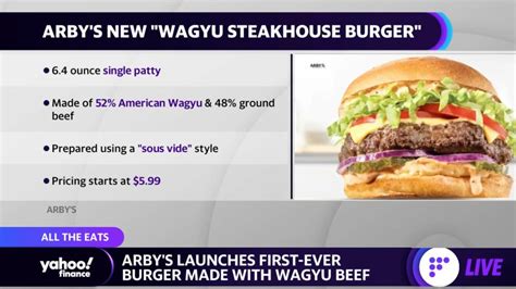 Arby’s launches its first-ever burger made with Wagyu beef [Video]