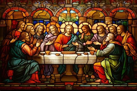 The Last Supper capturing profound moment of last supper with jesus ...