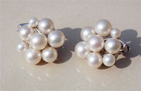 Vintage Majorica Pearl Earrings