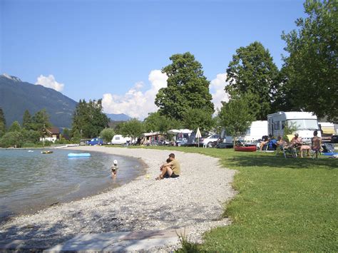 Lakefront - Camping Lindenstrand, Leitner Family - Abersee at Lake ...