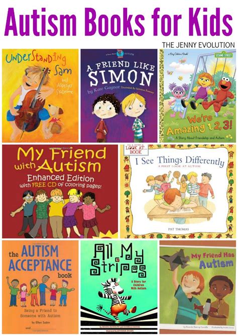 Autism Books for Kids | The Jenny Evolution