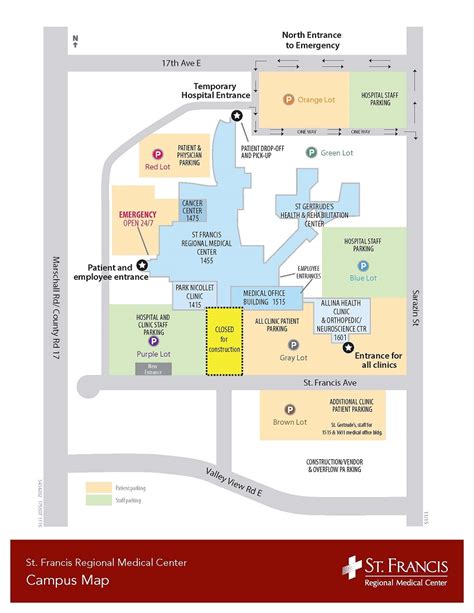 Saint Francis University Campus Map | US States Map