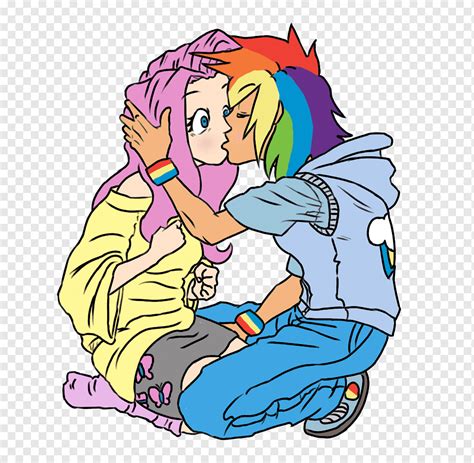 Mlp Human Fluttershy And Rainbow Dash