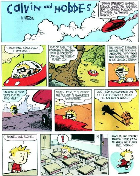 Calvin & Hobbes - Spaceman Spiff 1987 | Calvin and hobbes humor, Calvin ...