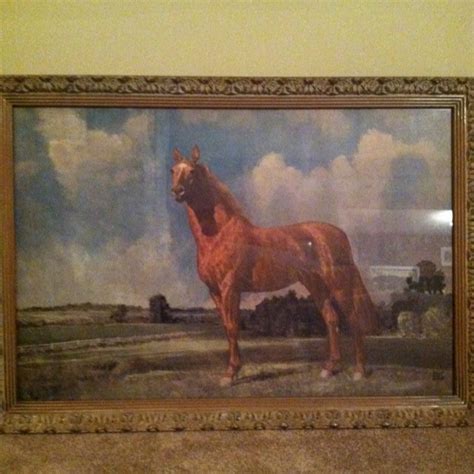 Beautiful horse and scenery in this print | Beautiful horses, Painting, Retro