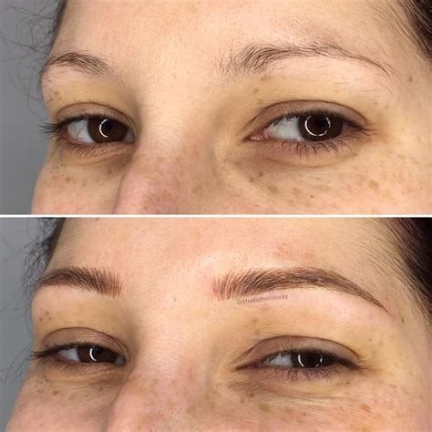 Microblading done at Cosmetic Tattoo Studio Holloway, based in Montreal ...