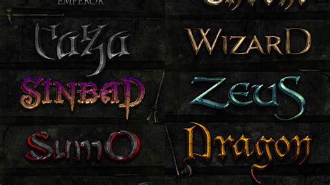 Best Game of Thrones Fonts & Text Effects So Far - Hongkiat