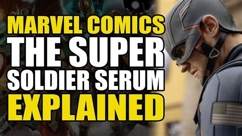 Marvel Comics: The Super Soldier Serum Explained | Comics Explained | Super soldier, Marvel ...