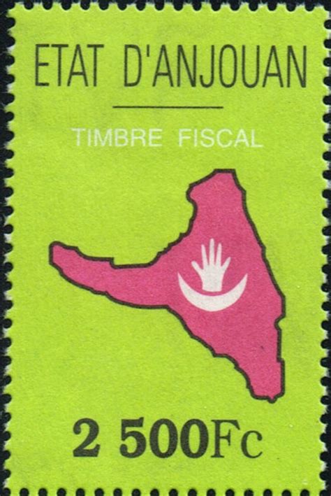 Maps on Stamps : Anjouan | A Database of Cartophilately