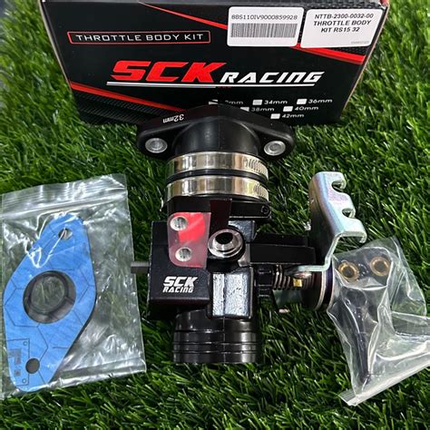 SCK RACING THROTTLE BODY KIT HONDA RS150 - 32MM / 34MM / 36MM | Shopee ...