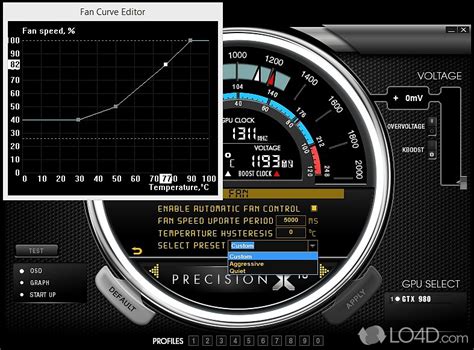 evga precisionx 16 osd - LO4D.com