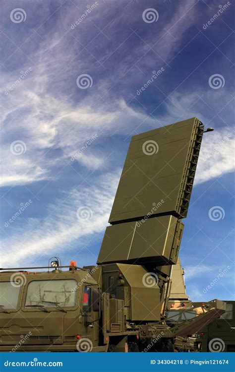 Radar antenna stock photo. Image of ranging, platform - 34304218