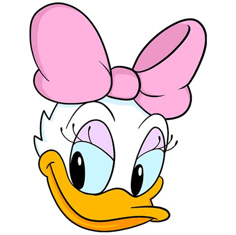 Easy to Draw Pictures of Daisy Ducks Face - Joseph Brombsood