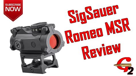 Sig Sauer Romeo MSR Review and Testing - YouTube