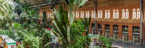 Madrid Atocha Train Station - Largest railway station in Spain