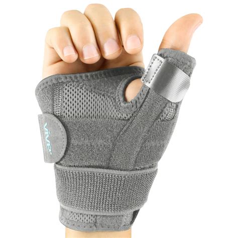 Buy Vive Arthritis Thumb Splint - Spica Support Brace for Right and Left Hand - CMC ...