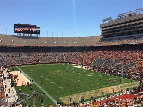 Neyland Stadium Ticket Map