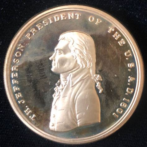 #20 Thomas Jefferson Commemorative Coin | EstateSales.org