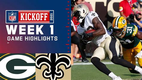 Packers vs. Saints Week 1 Highlights | NFL 2021 - Win Big Sports