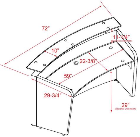 Modern High Gloss White Curved Reception Desk