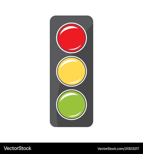 Traffic lights Royalty Free Vector Image - VectorStock